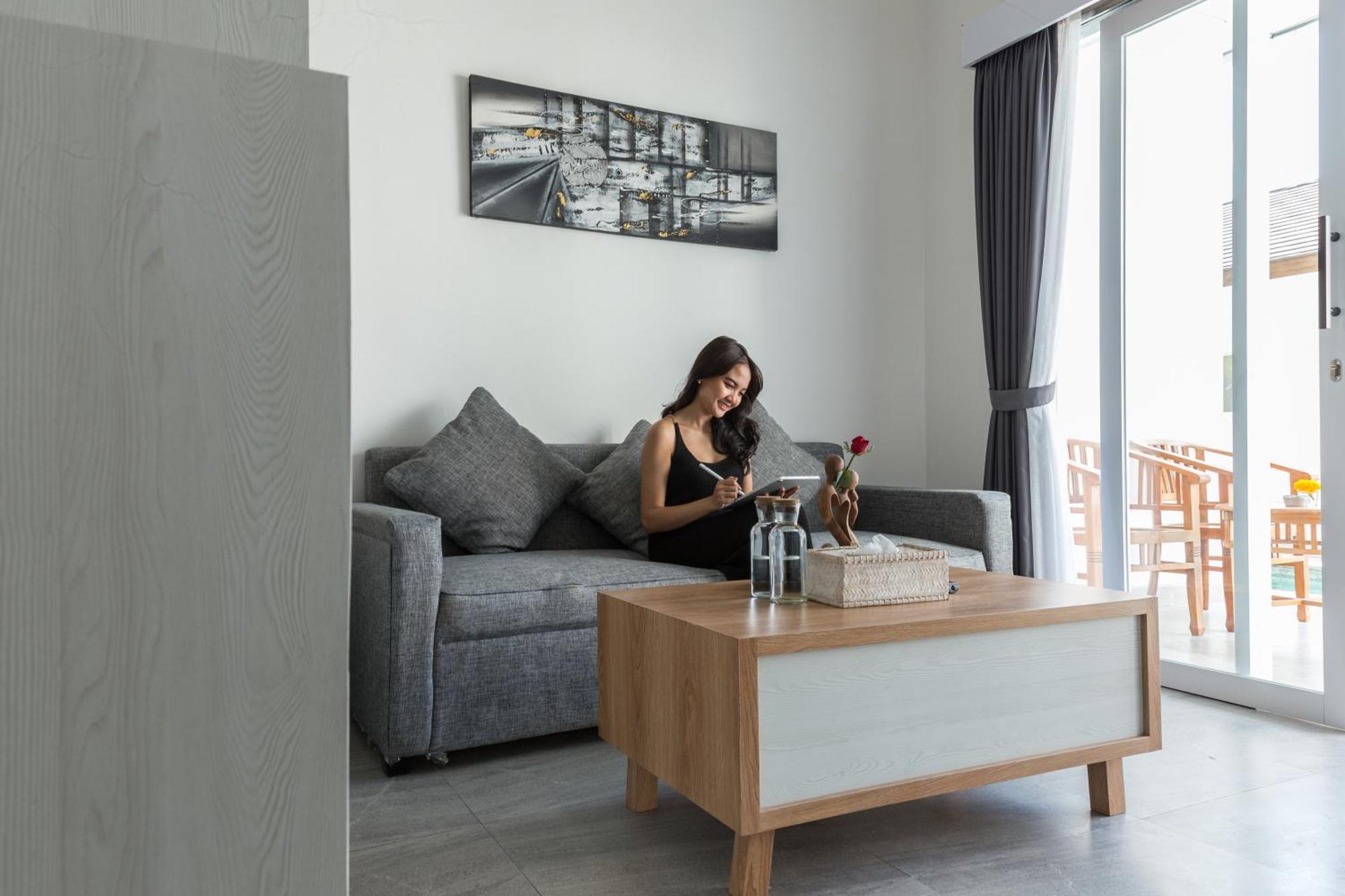 Maisaba Canggu Hotel & Coworking Space Eksteriør bilde